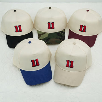 Personalized Number Snapback Hat - Custom Sports Snapback Hat