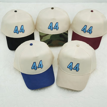 Custom Embroidered Snapback Hat - Personalized Sports Number Snapback Hat