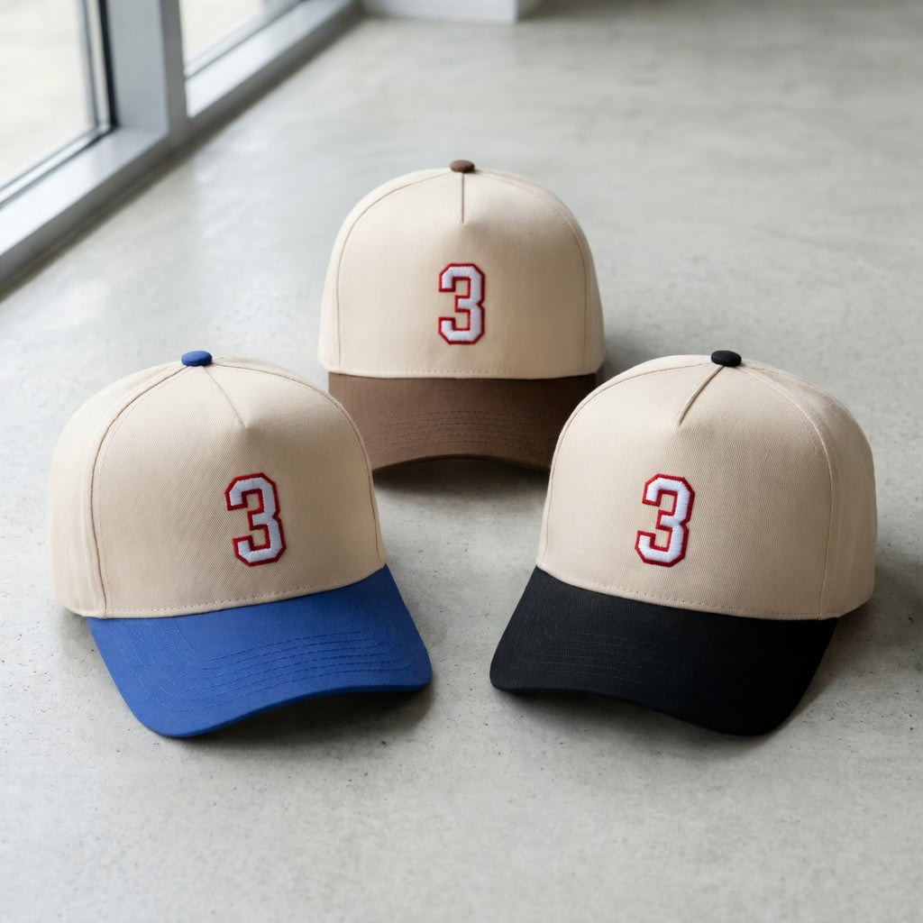 Custom Sports Snapback Hat - Personalized Player Number Snapback Hat