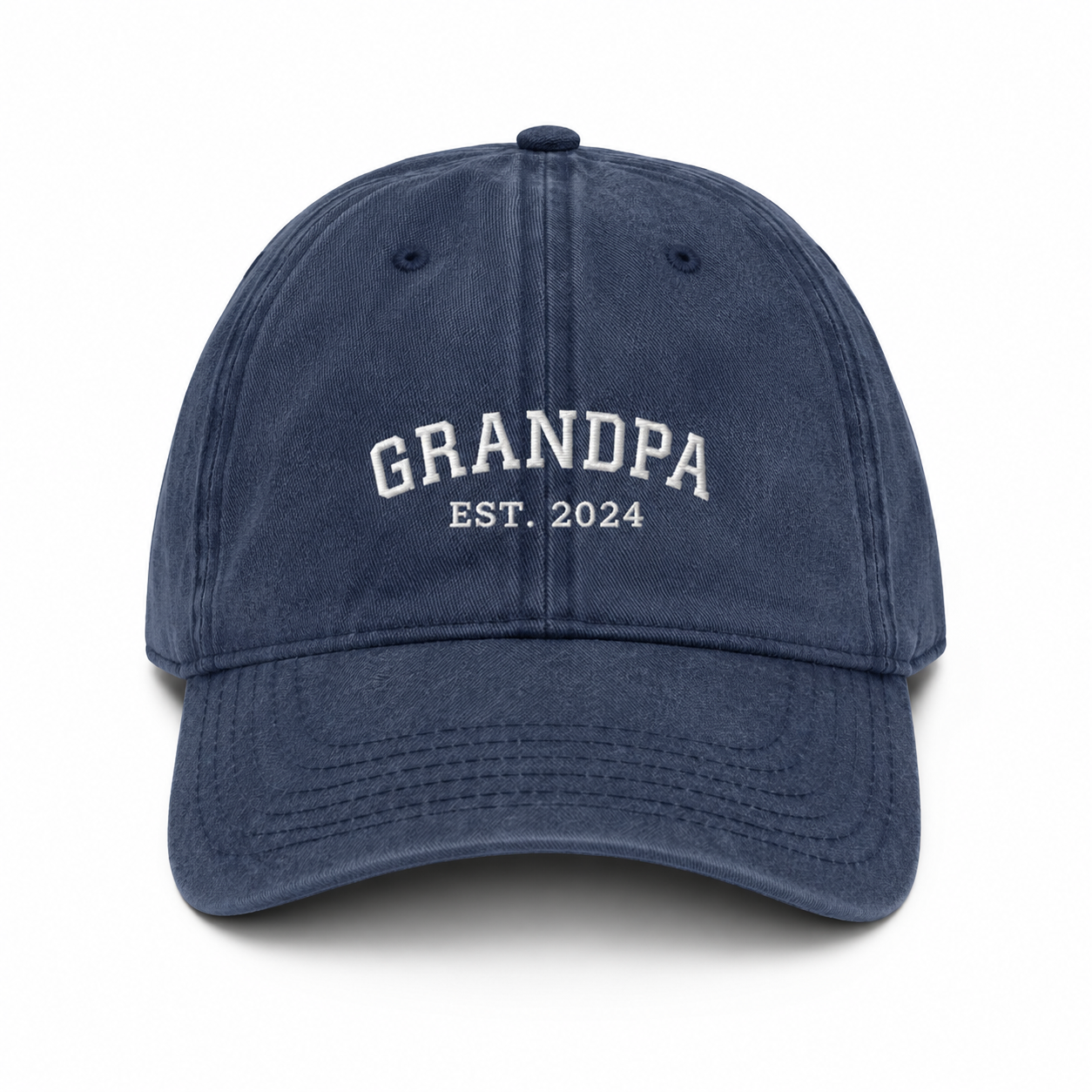 Custom Text Embroidered Hat With Personalized Logo