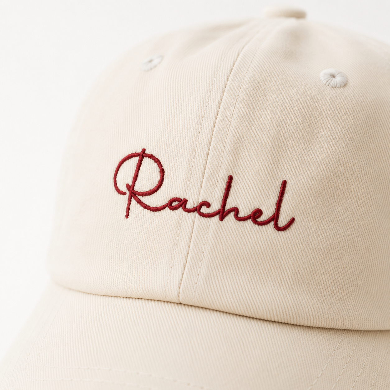 Custom Text Embroidered Hat with Name