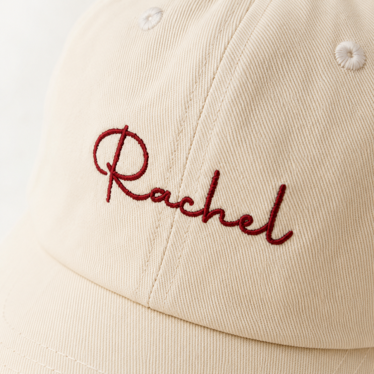 Custom Text Embroidered Hat with Name