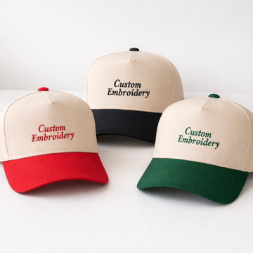Personalized Snapback Hat - Custom Text Embroidered Snapback Hat