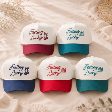 Custom Wedding Embroidered Snapback Trucker Hats for Bulk Party Orders
