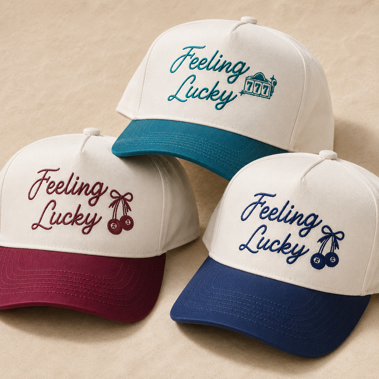 Custom Wedding Embroidered Snapback Trucker Hats for Bulk Party Orders