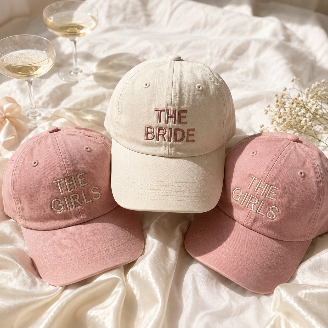 Custom Wife of the Party Embroidered Hat for Bachelorette