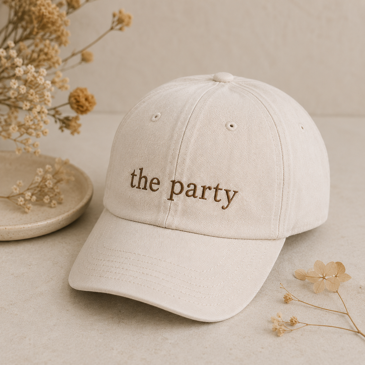 Custom Wife of the Party Embroidered Hat for Bachelorette