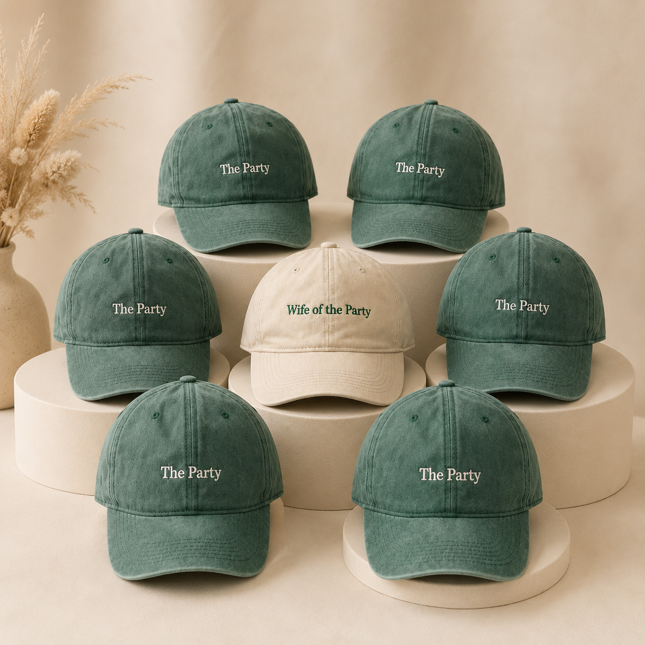 Custom Wife of the Party Embroidered Hat for Bachelorette