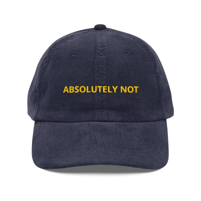 Custom Embroidered Absolutely Not Hat – GatorHats