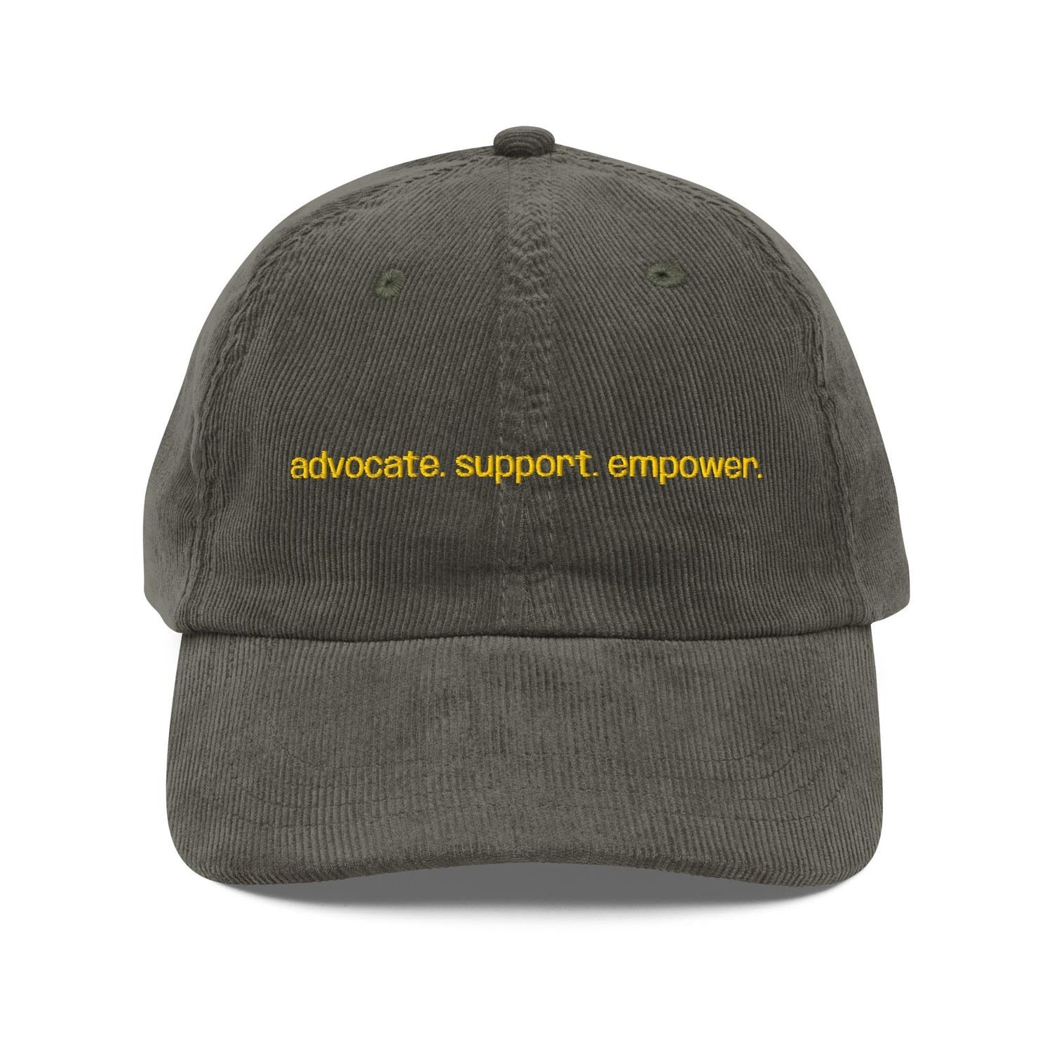 Custom Embroidered Advocate, Support, Empower Hat