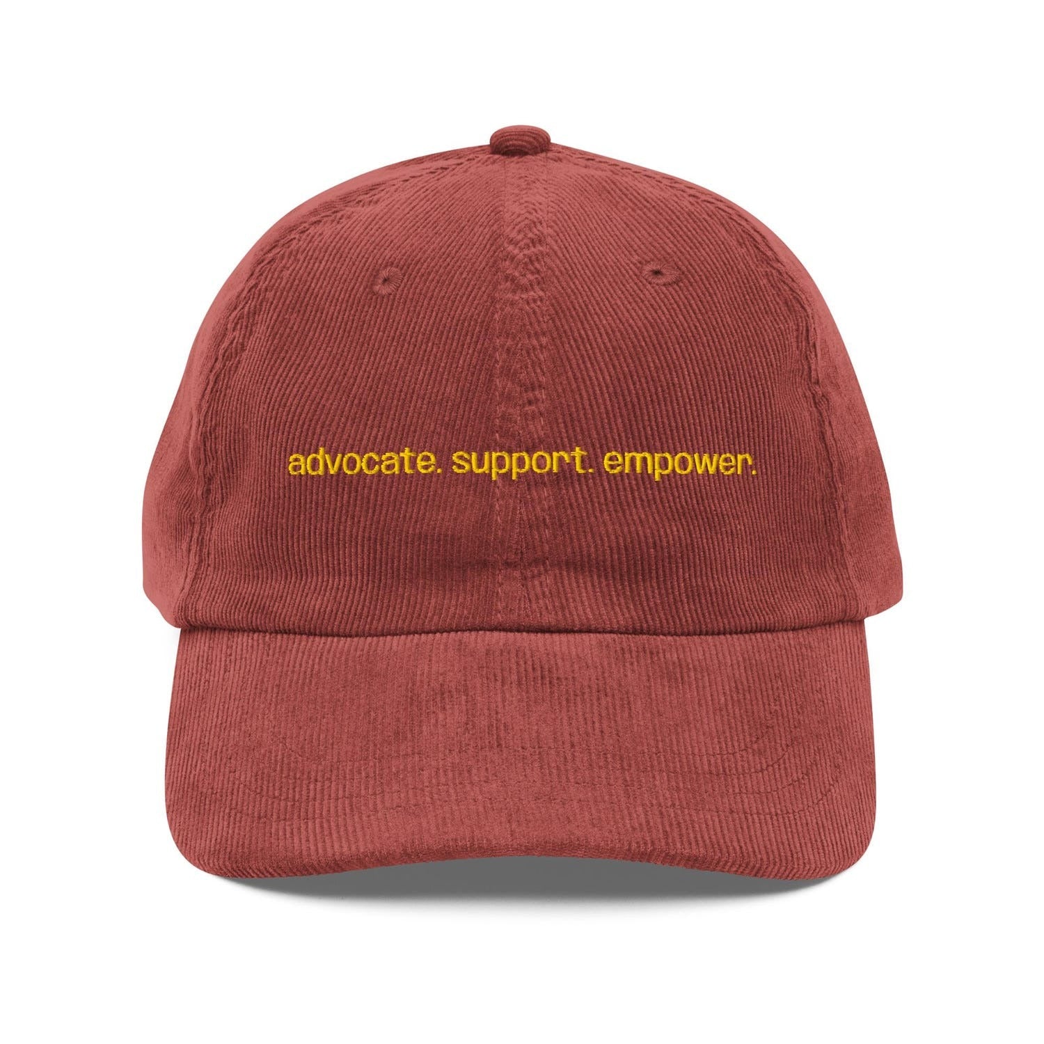 Custom Embroidered Advocate, Support, Empower Hat