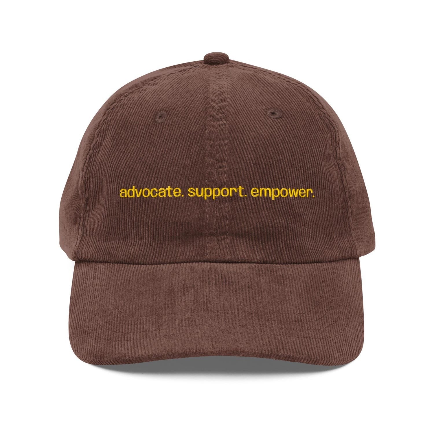 Custom Embroidered Advocate, Support, Empower Hat
