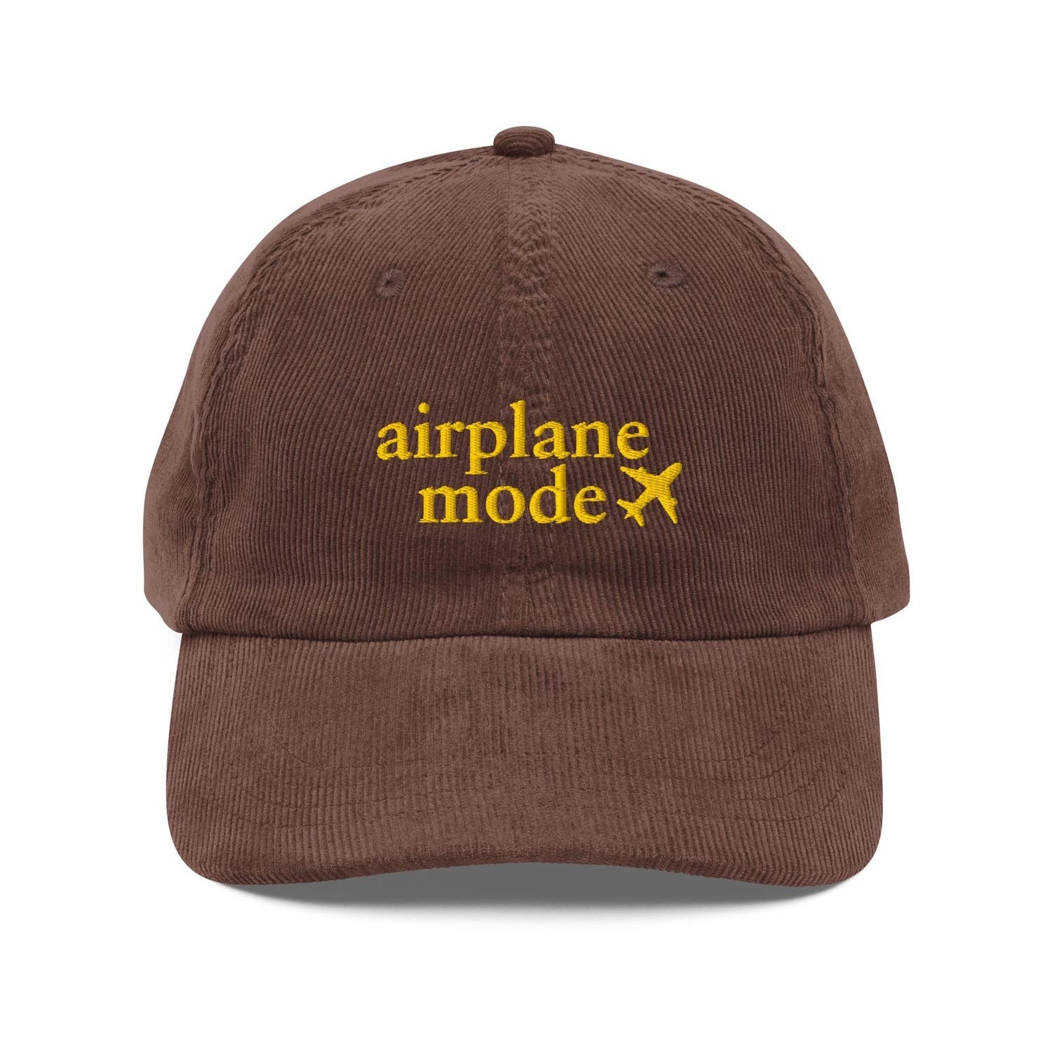 Custom Embroidered Airplane Mode Hat