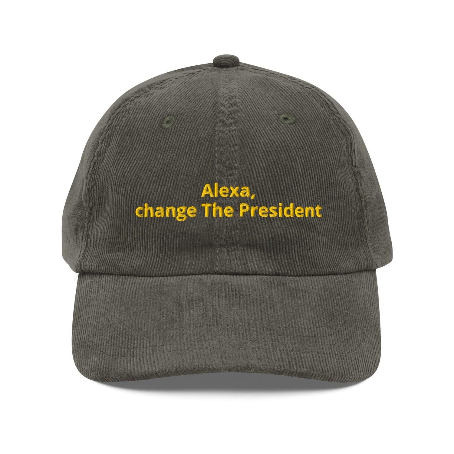Custom Embroidered Alexa, Change The President Hat