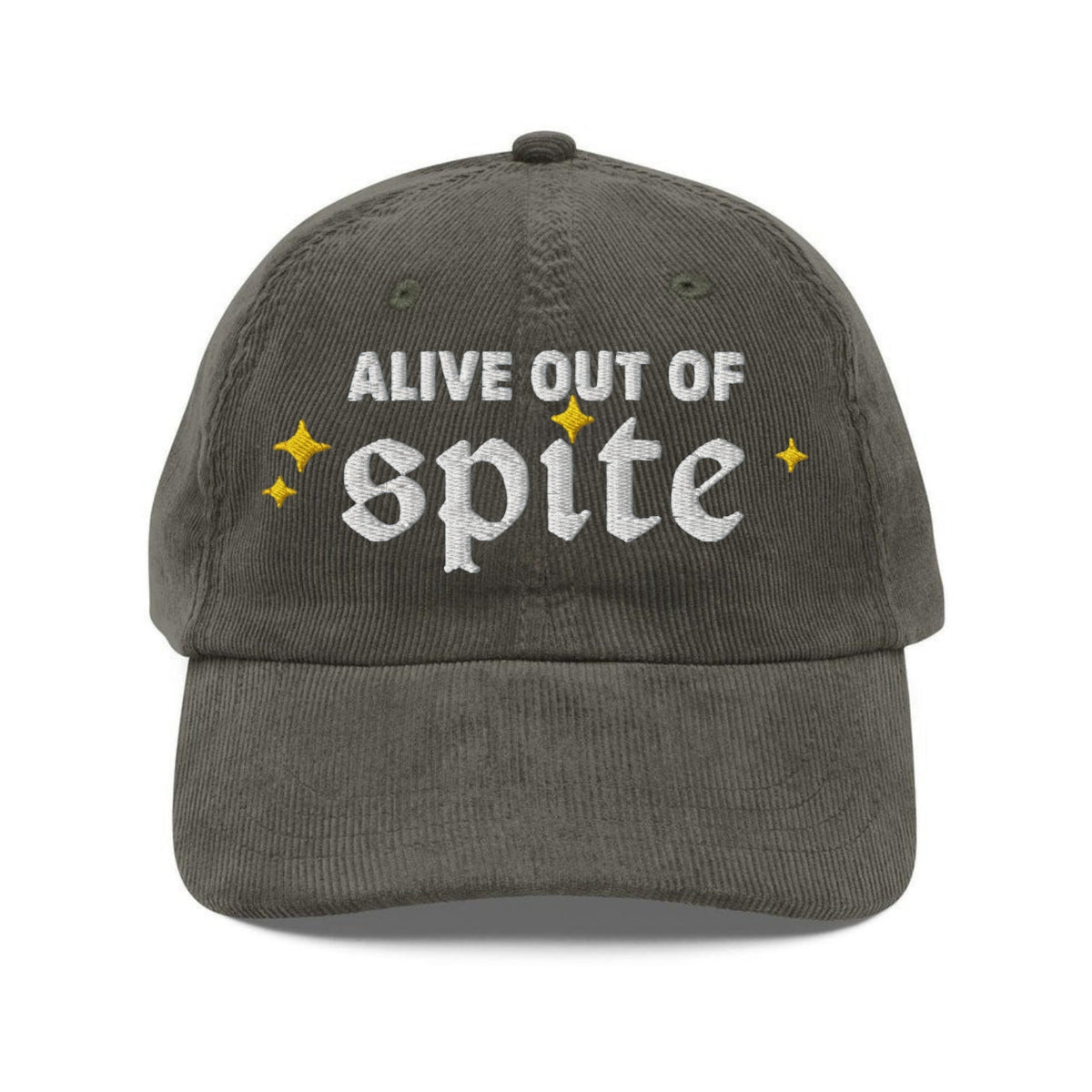 Custom Embroidered Alive Out Of Spite Hat