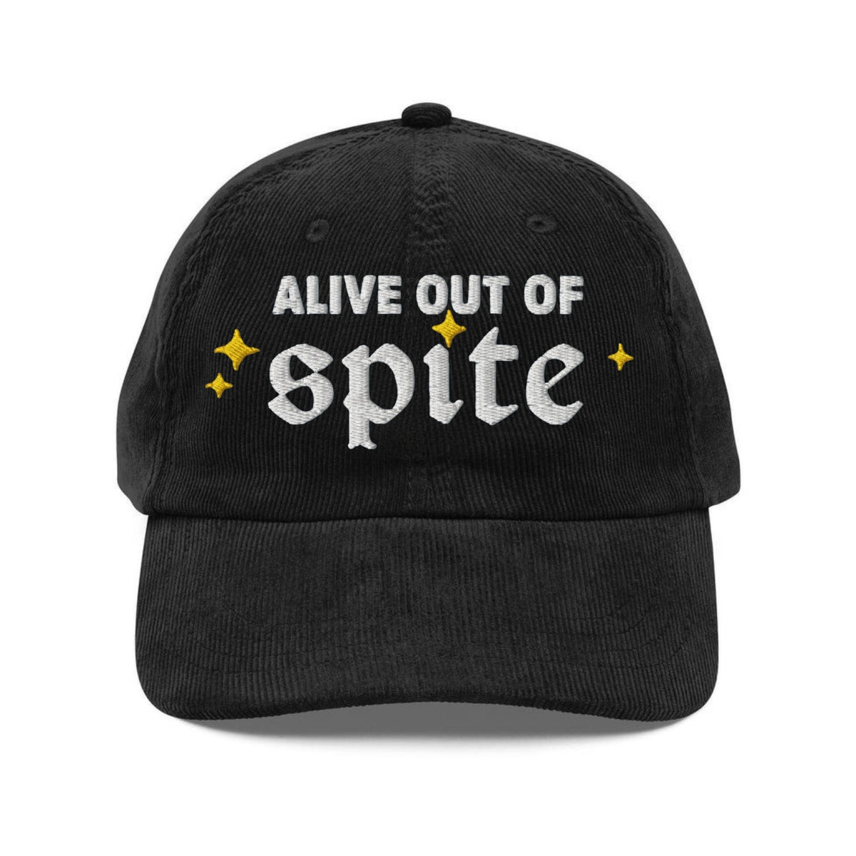 Custom Embroidered Alive Out Of Spite Hat