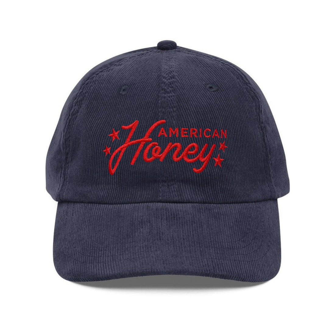 Custom Embroidered American Honey Hat - Custom Corduroy Western Bachelorette Cap
