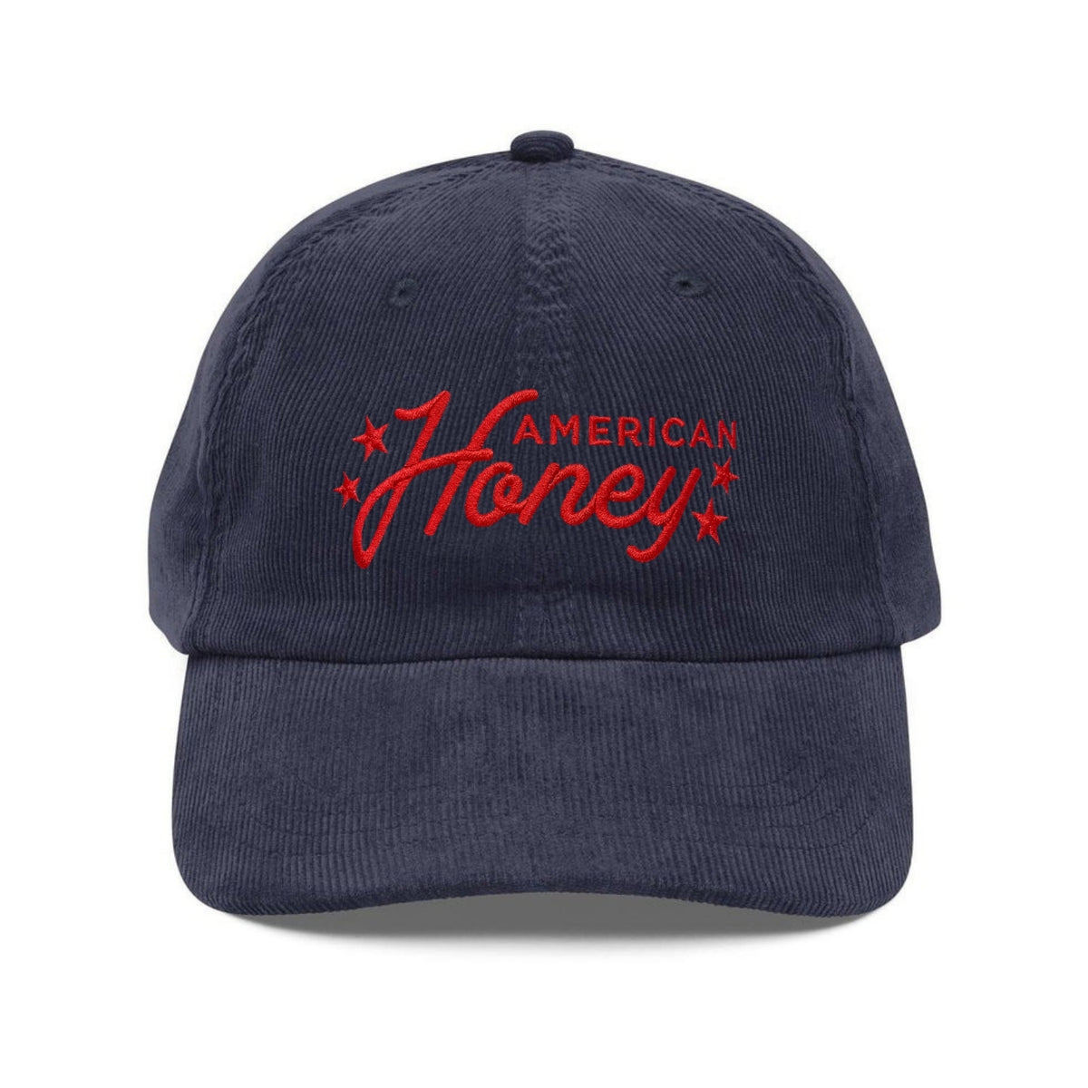 Custom Embroidered American Honey Hat - Custom Corduroy Western Bachelorette Cap