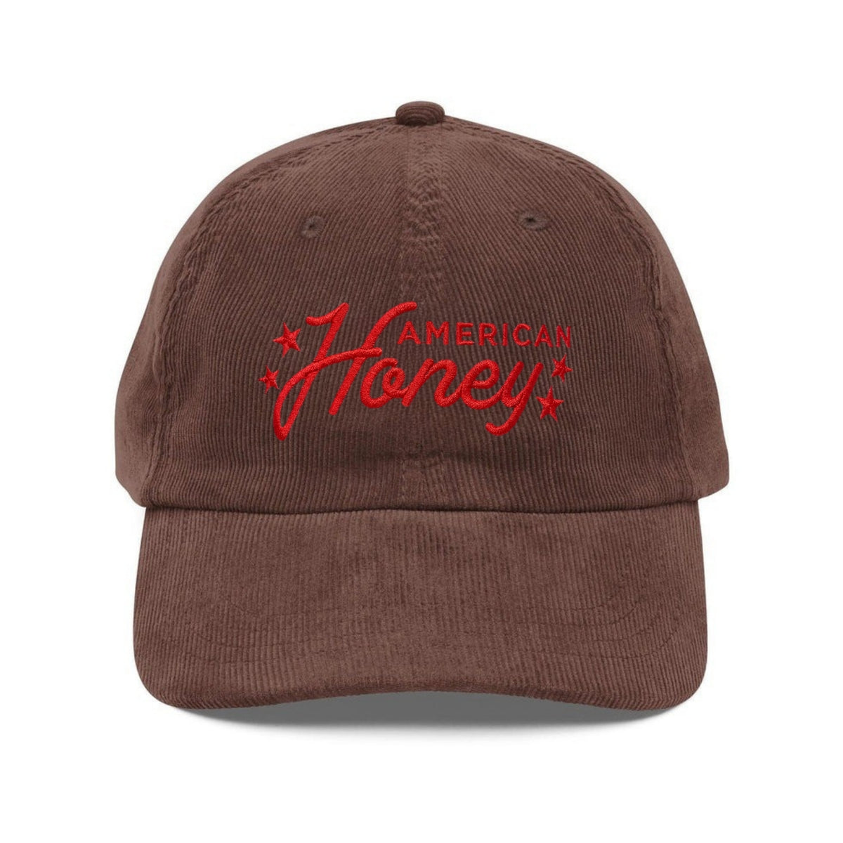 Custom Embroidered American Honey Hat - Custom Corduroy Western Bachelorette Cap