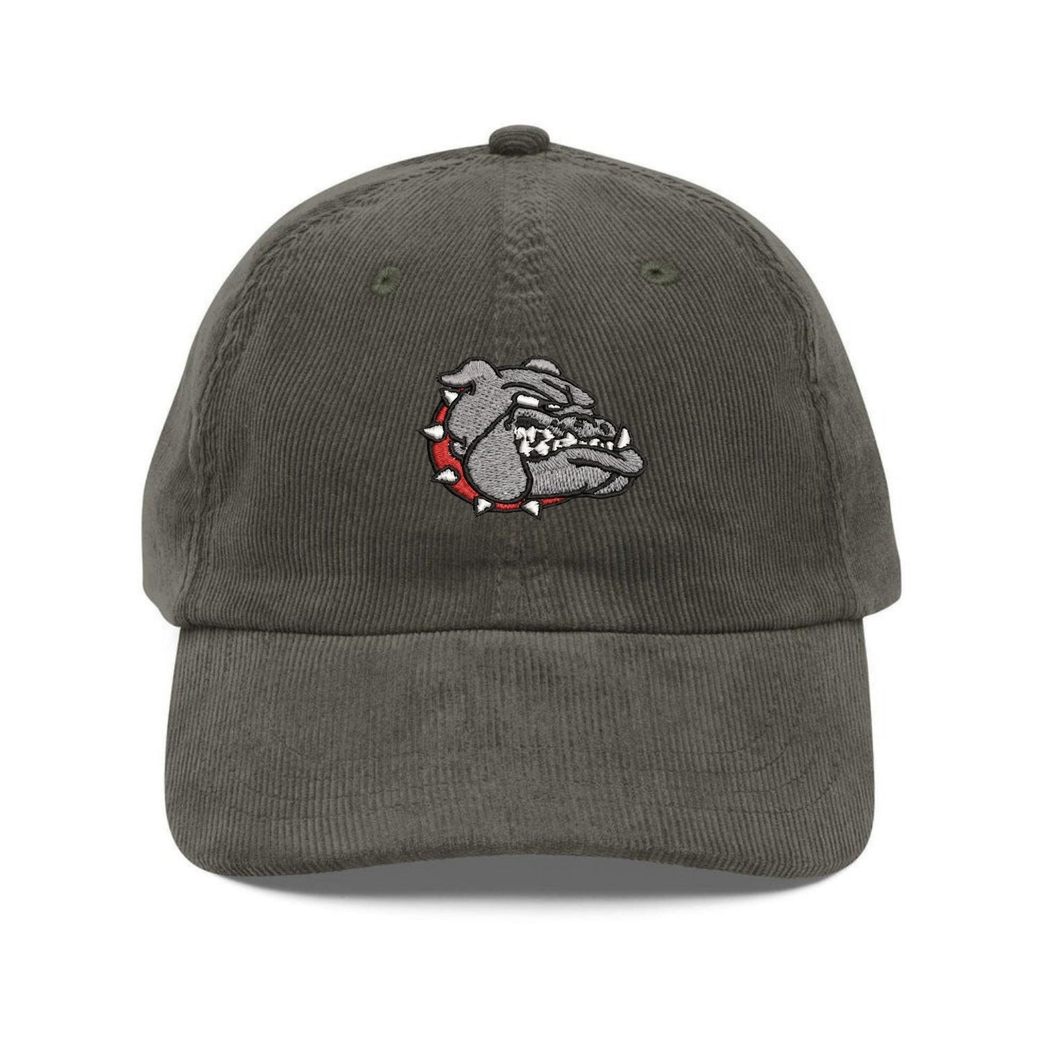 Custom Embroidered Angry Bulldog Hat - Vintage Animal Lover Cap