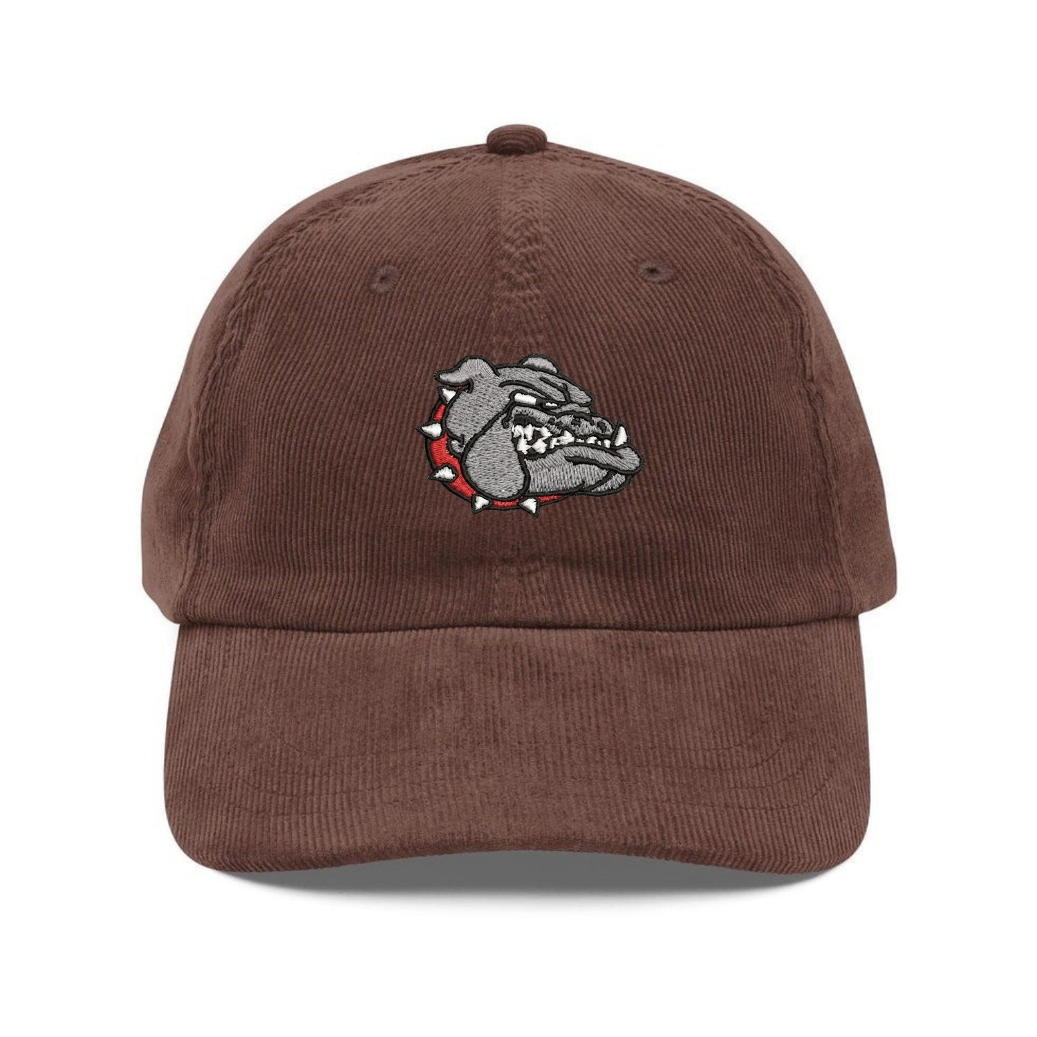 Custom Embroidered Angry Bulldog Hat - Vintage Animal Lover Cap