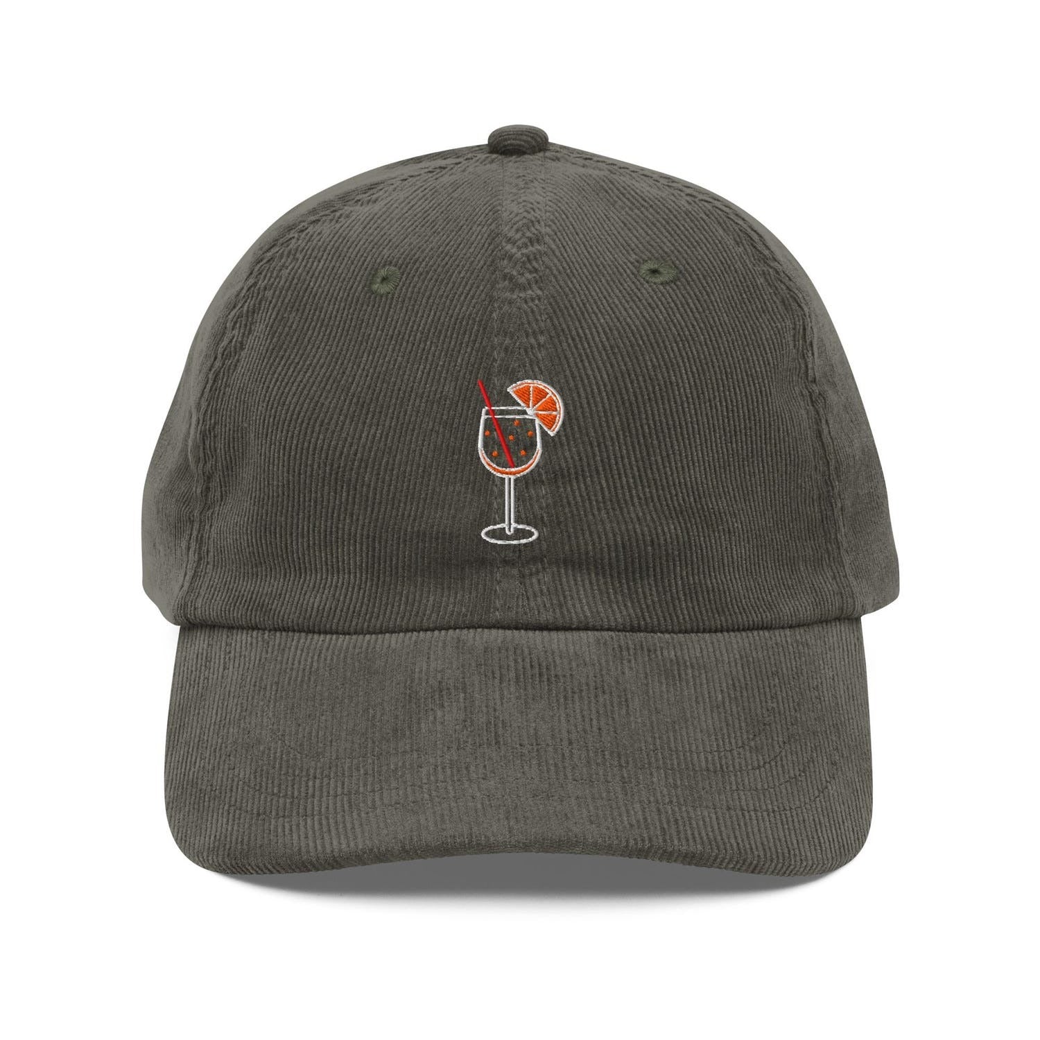Custom Embroidered Aperol Spritz Glass Hat