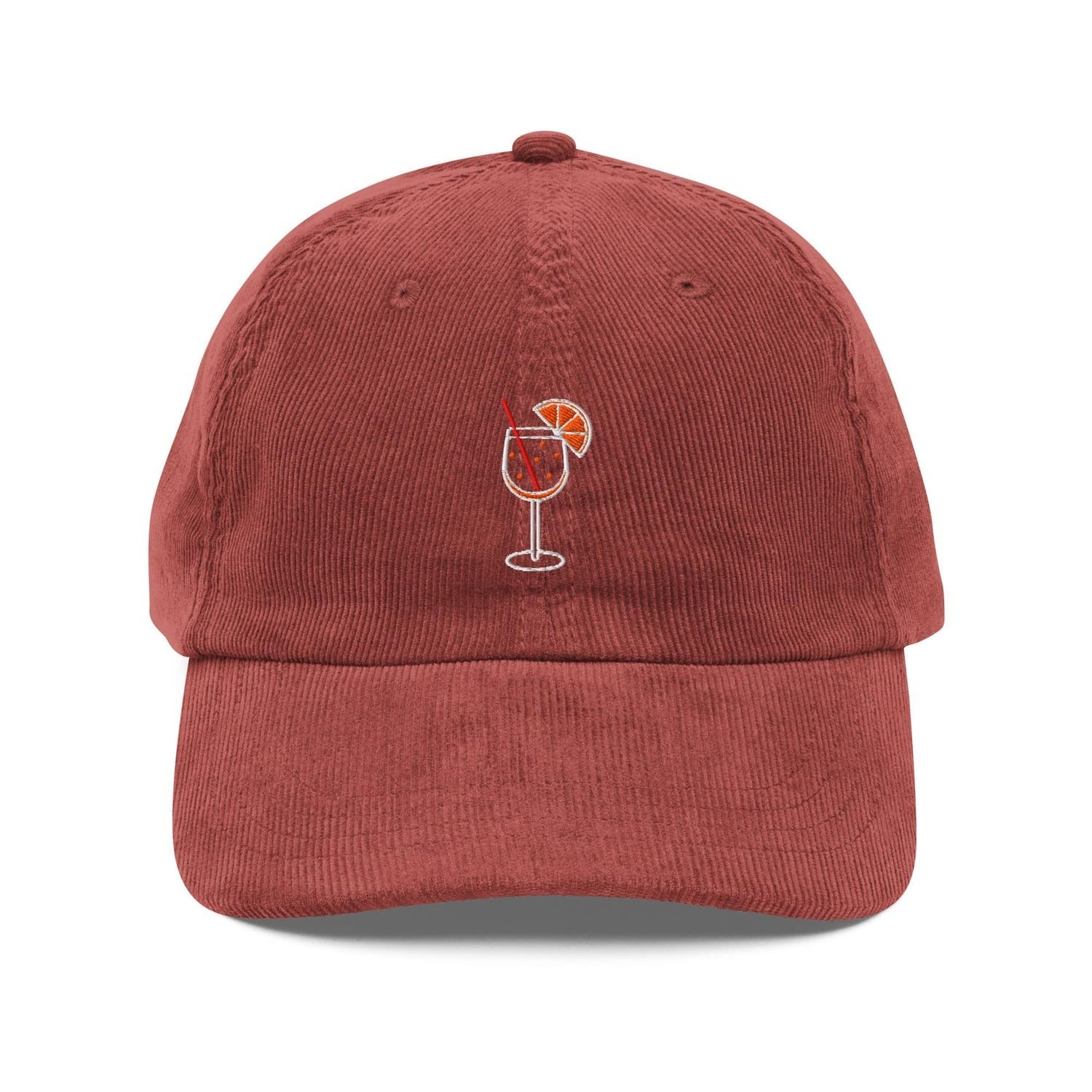 Custom Embroidered Aperol Spritz Glass Hat