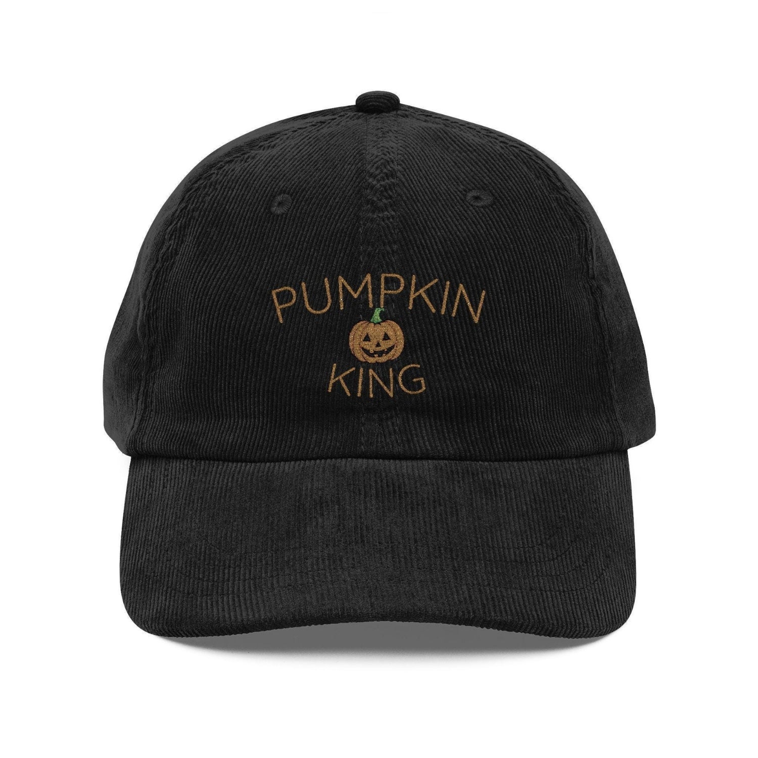 Custom Embroidered Pumpkin King Hat