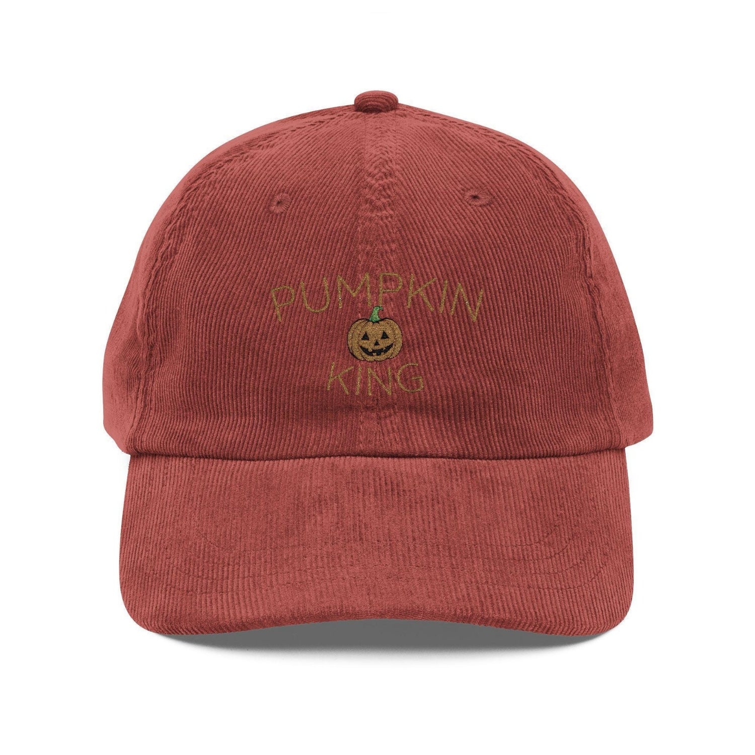 Custom Embroidered Pumpkin King Hat