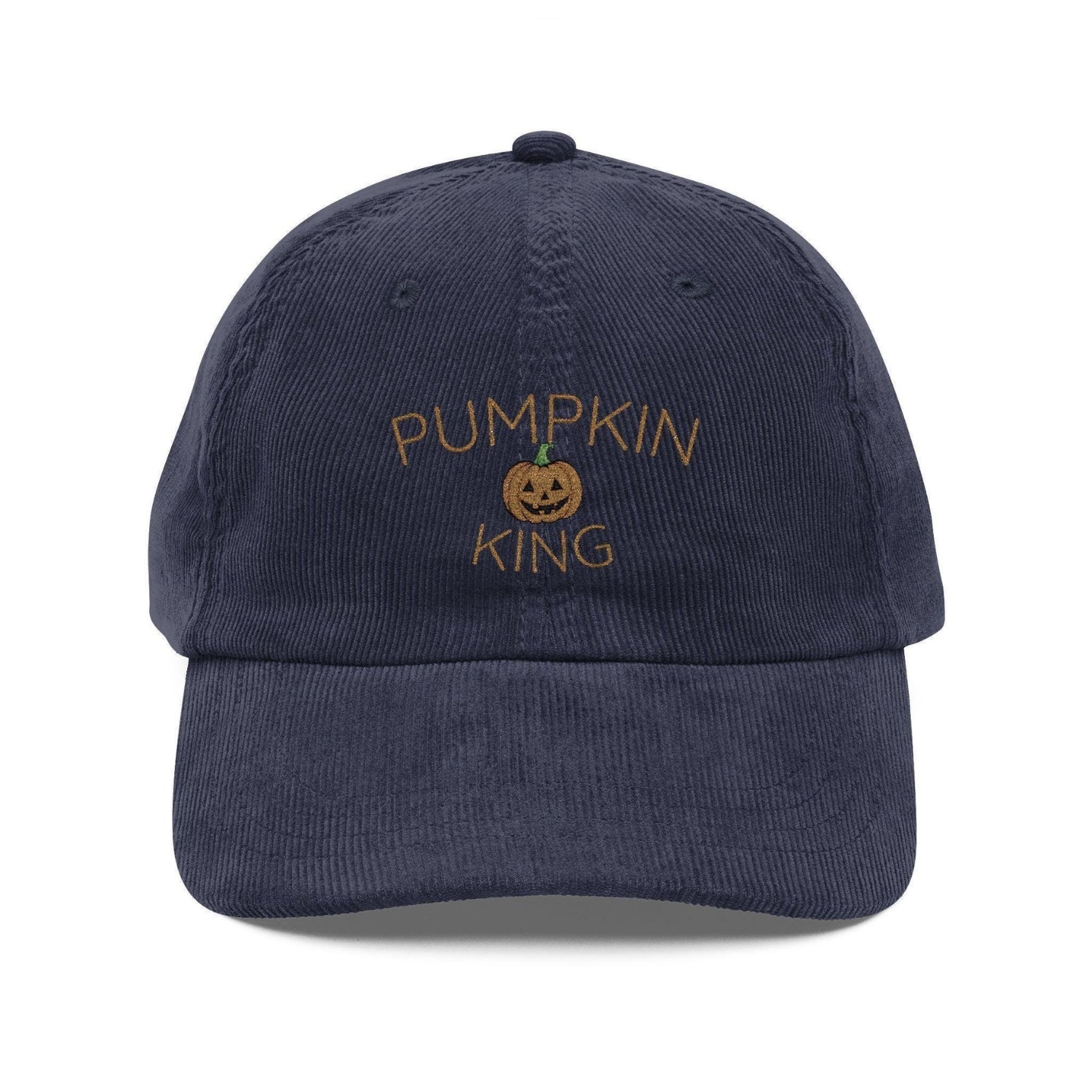 Custom Embroidered Pumpkin King Hat
