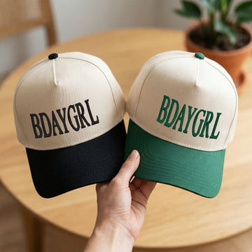 Custom Embroidered BDAYGRL Snapback Hat