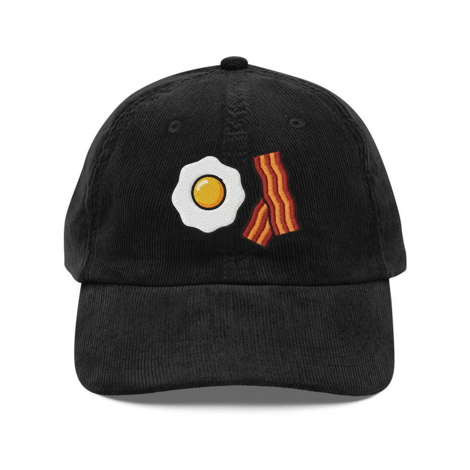 Custom Embroidered Bacon & Eggs Hat