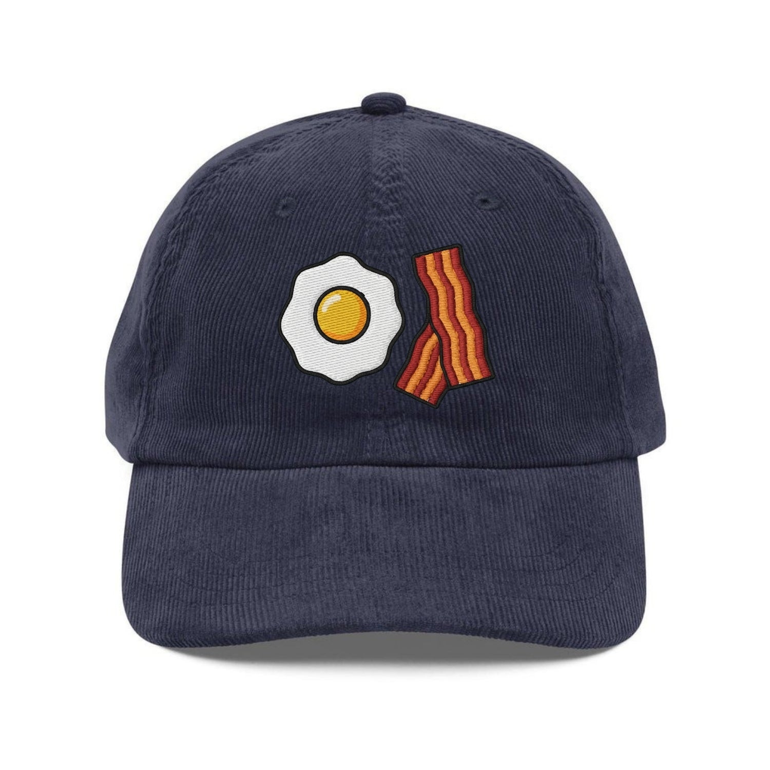 Custom Embroidered Bacon & Eggs Hat