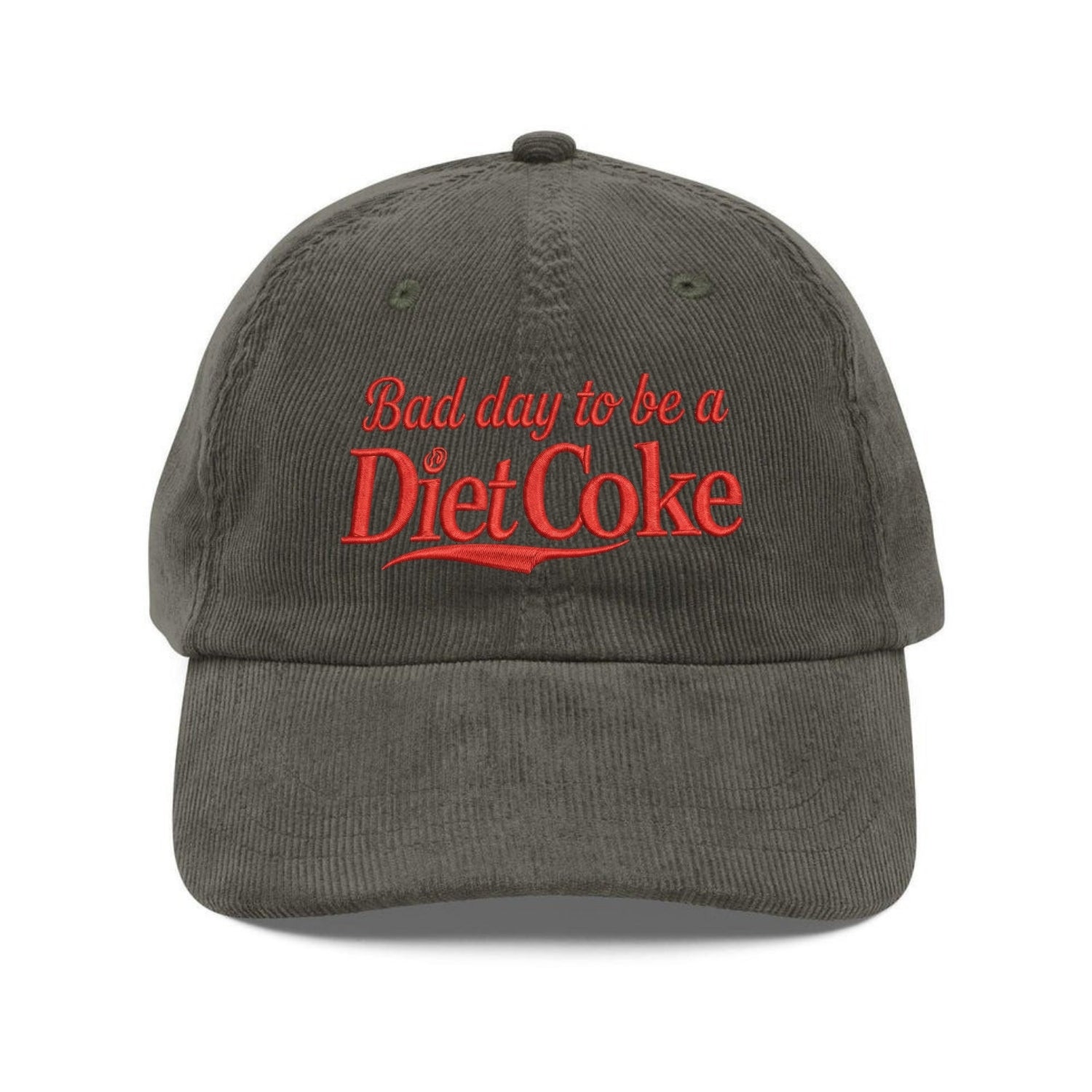 Custom Embroidered Bad Day To Be a Diet Coke Hat - Funny Trendy Cap