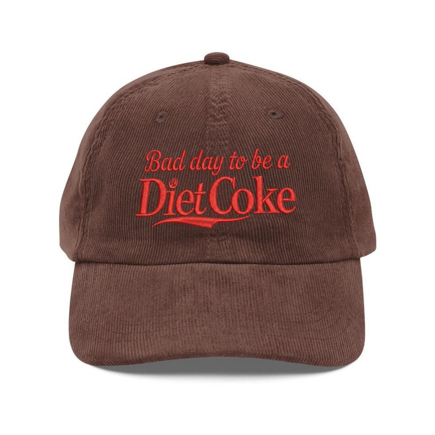 Custom Embroidered Bad Day To Be a Diet Coke Hat - Funny Trendy Cap