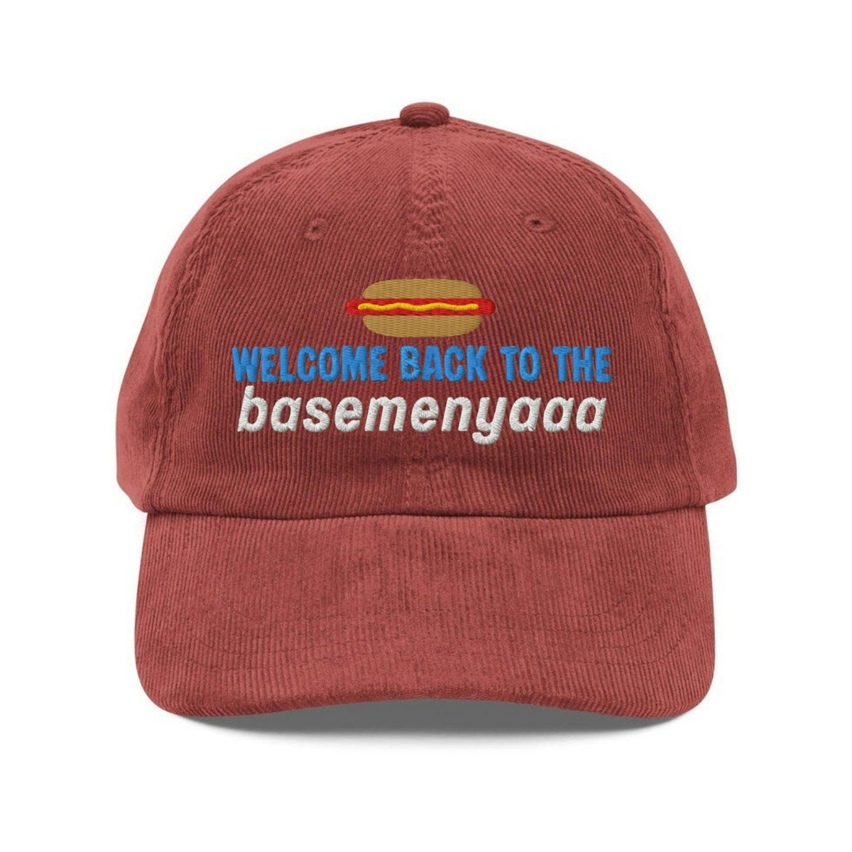 Custom Embroidered Basement Yard Podcast Hat