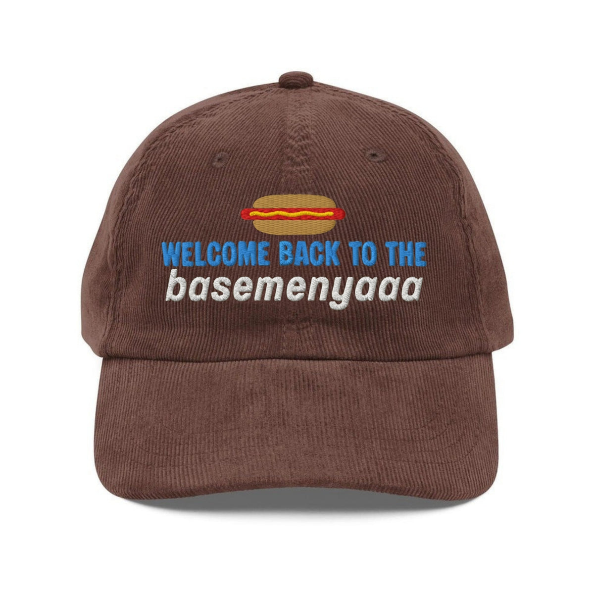 Custom Embroidered Basement Yard Podcast Hat