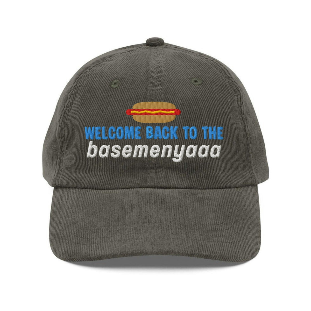 Custom Embroidered Basement Yard Podcast Hat