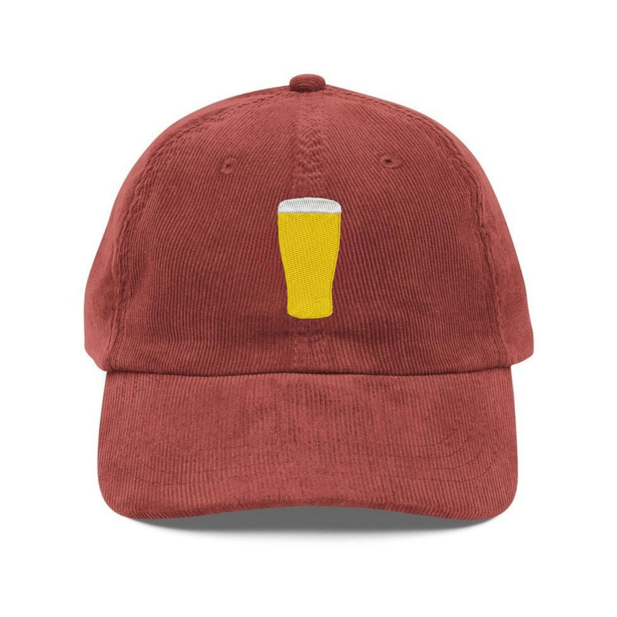 Custom Embroidered Beer Pint Glass Hat