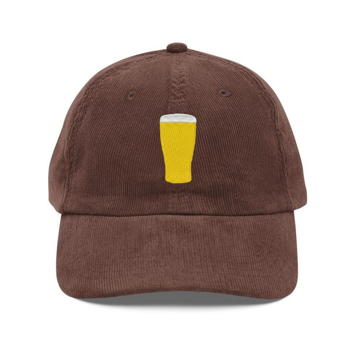 Custom Embroidered Beer Pint Glass Hat