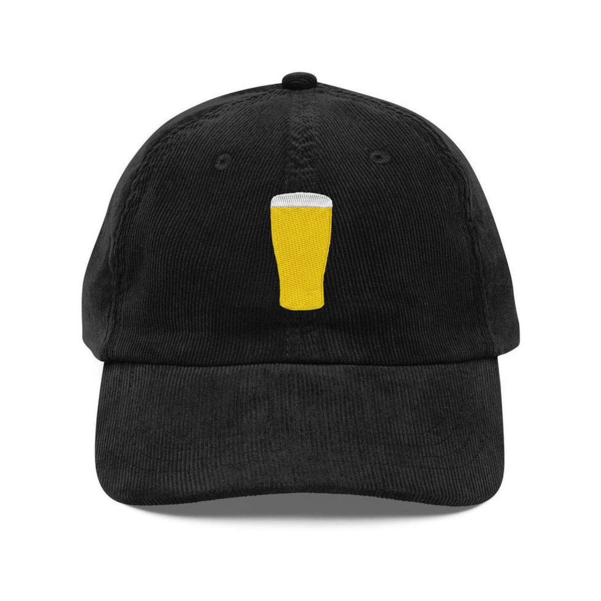 Custom Embroidered Beer Pint Glass Hat