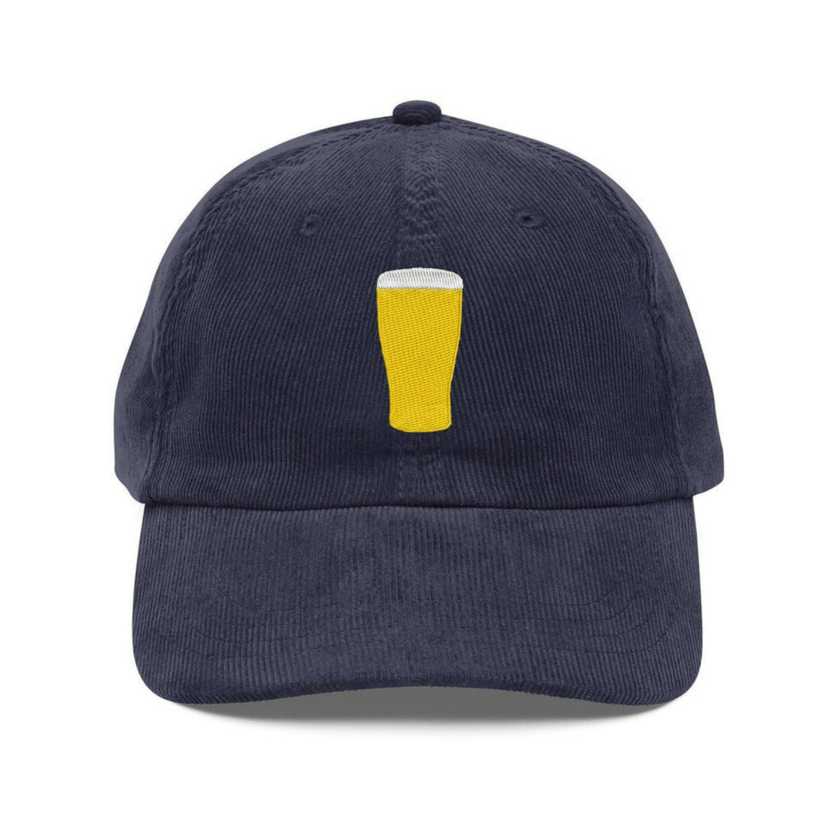 Custom Embroidered Beer Pint Glass Hat