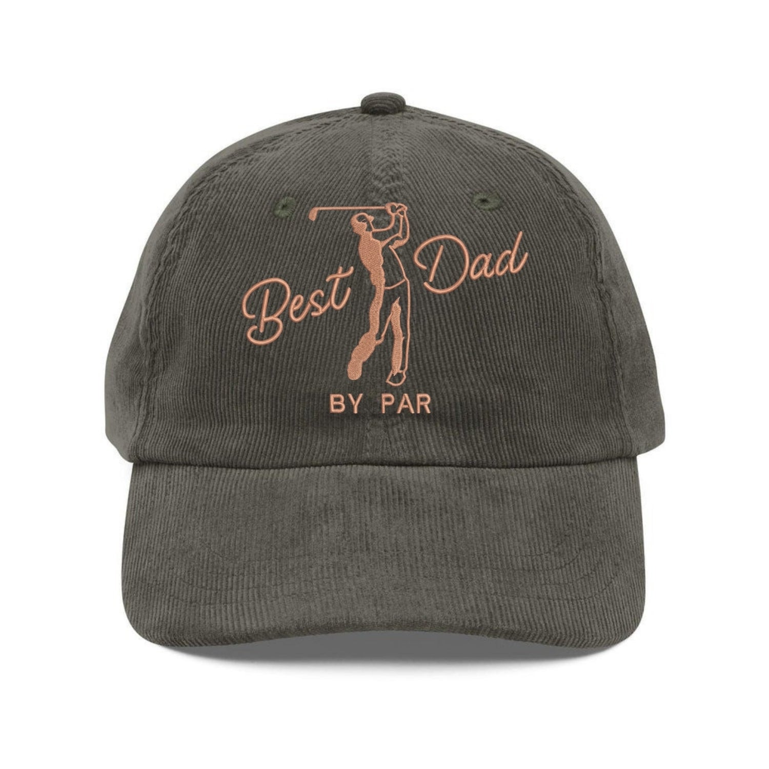 Custom Embroidered Best Dad By Par Golf Hat