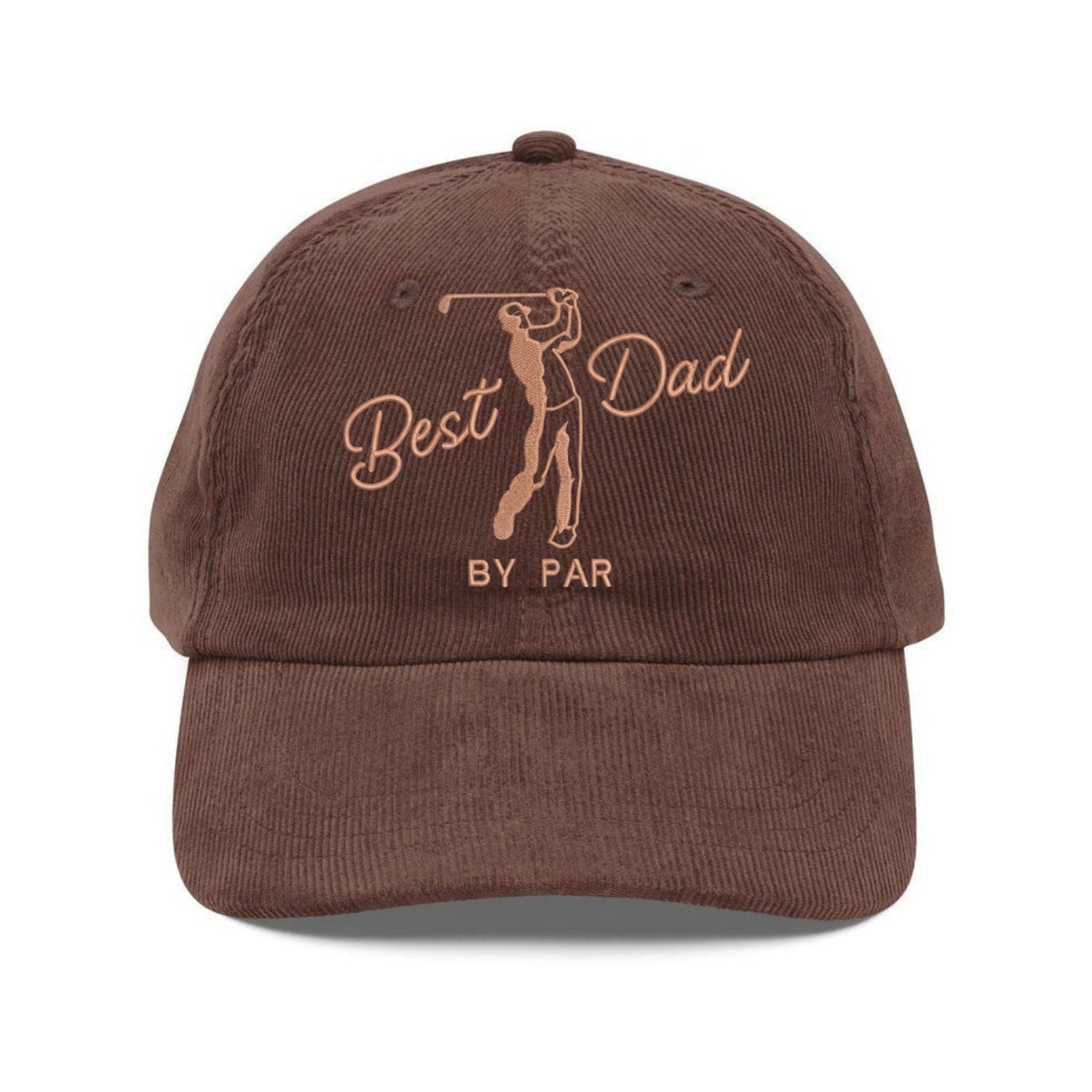 Custom Embroidered Best Dad By Par Golf Hat