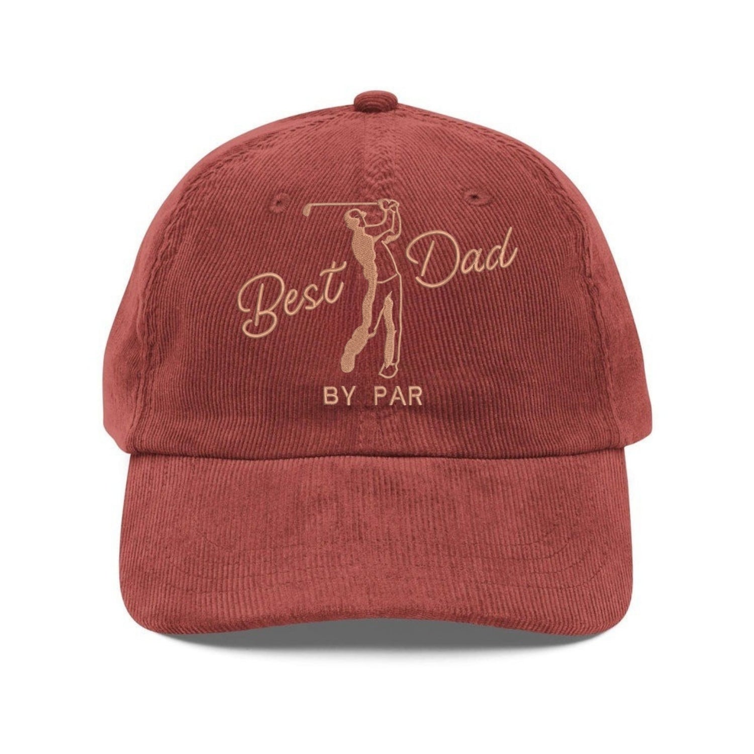 Custom Embroidered Best Dad By Par Golf Hat