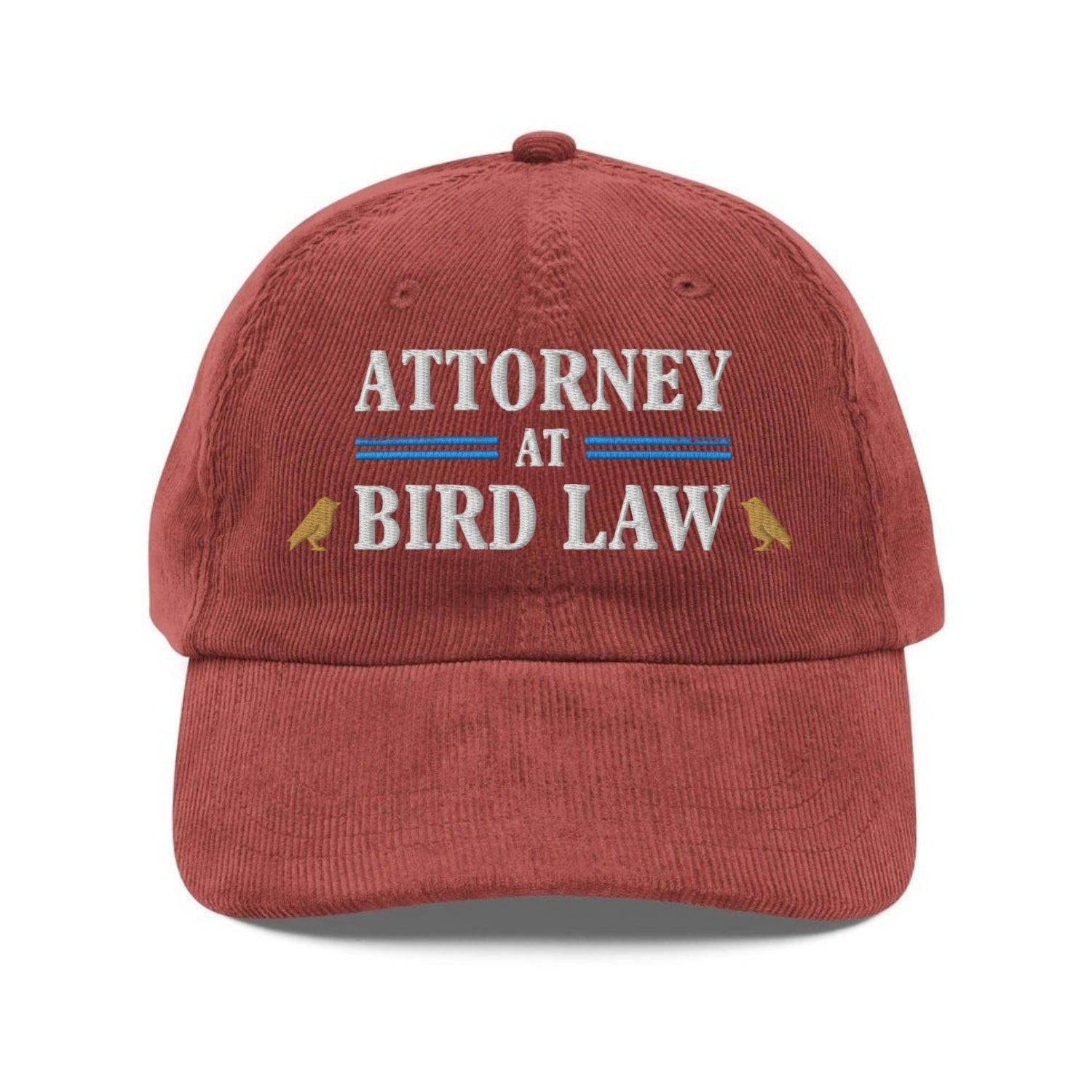 Custom Embroidered Bird Law Hat