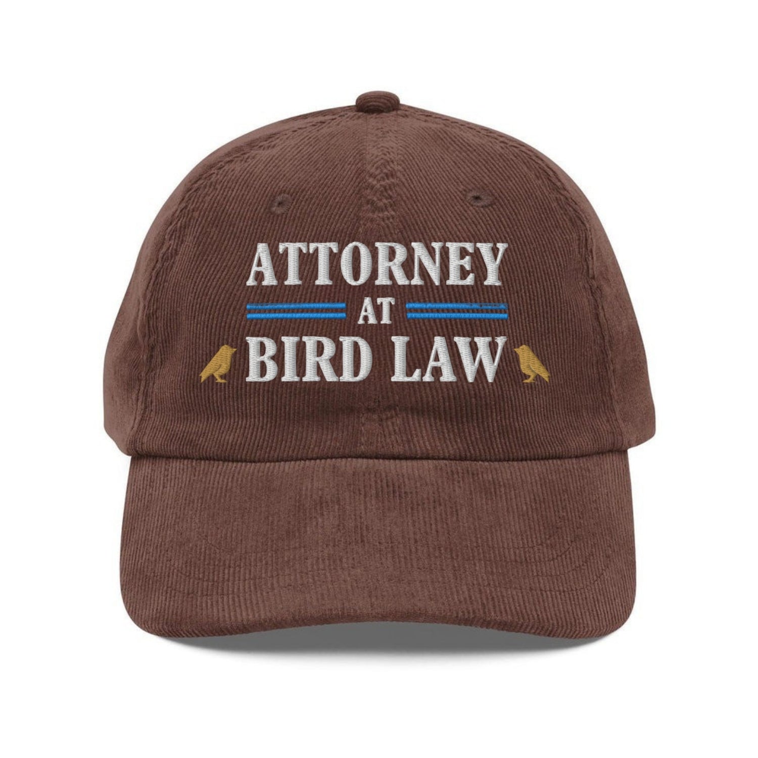 Custom Embroidered Bird Law Hat