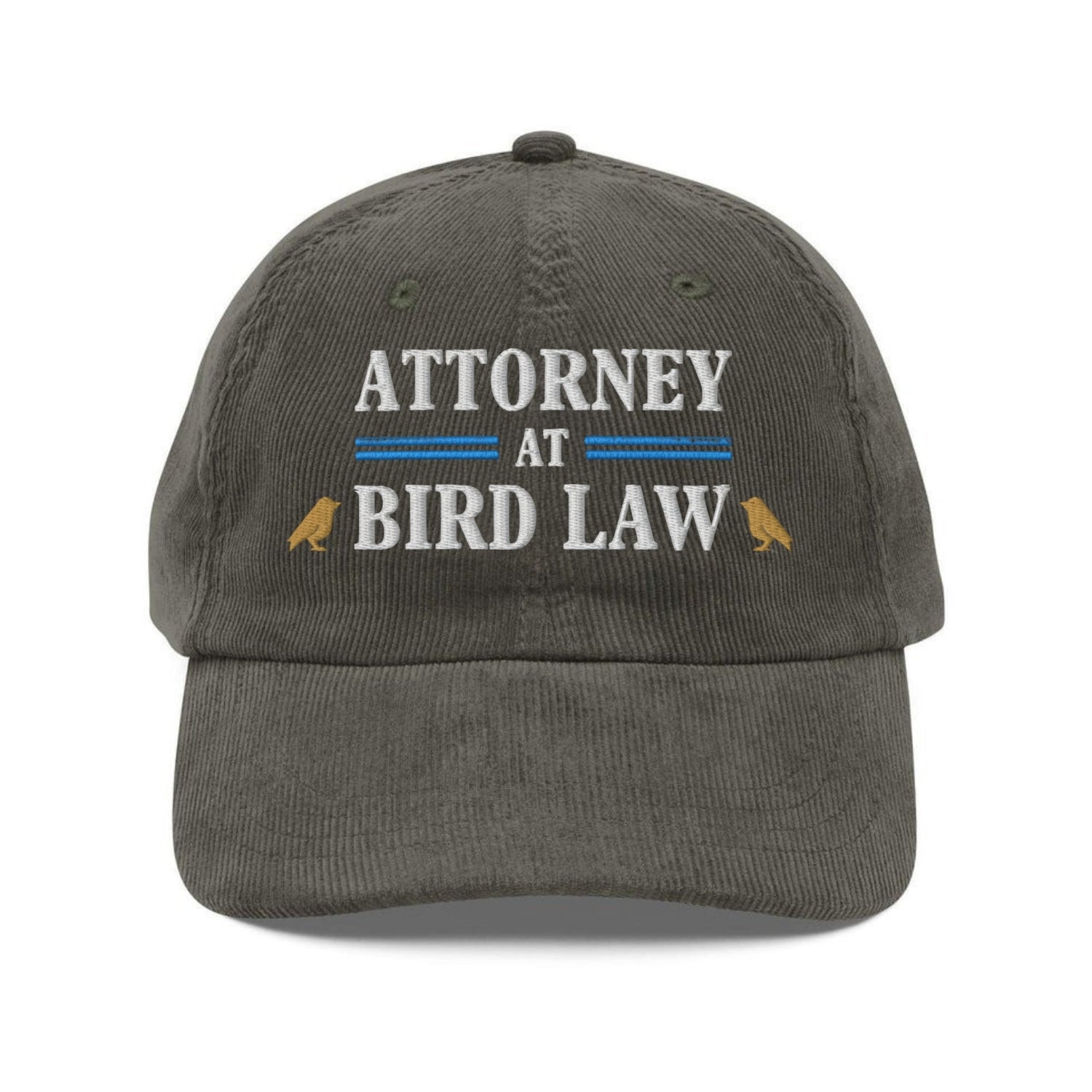 Custom Embroidered Bird Law Hat