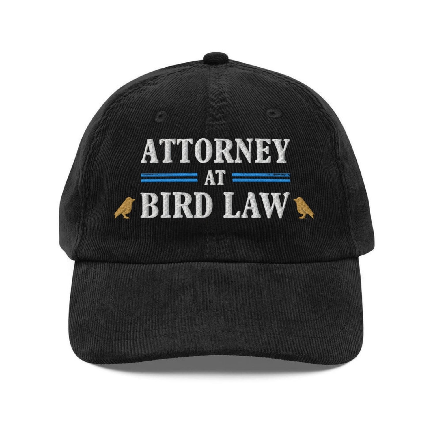 Custom Embroidered Bird Law Hat