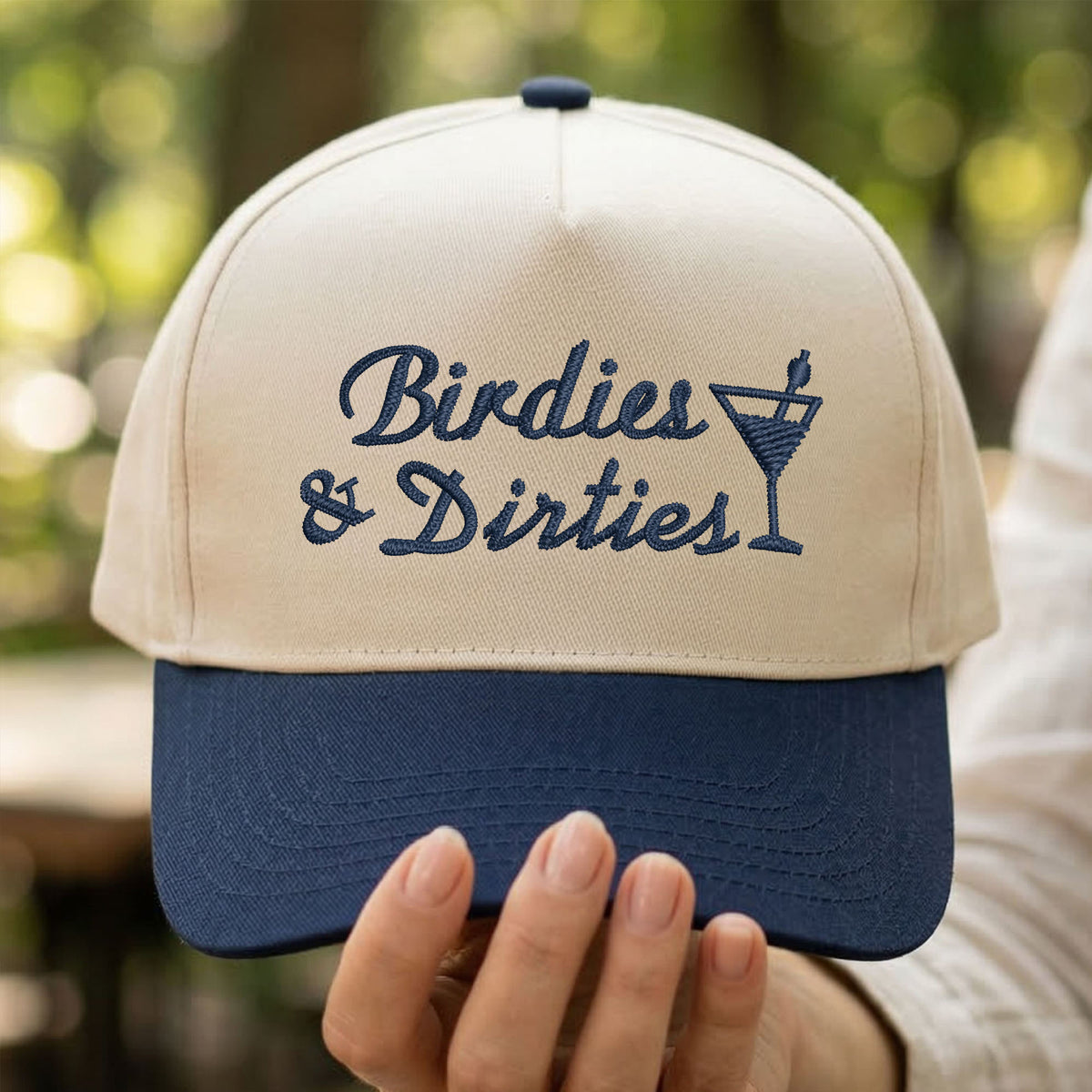 Custom Embroidered Birdies & Dirties Snapback Hat